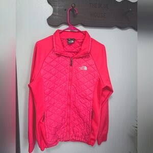 The North Face Quilted lightweight Pink Jacket Size XL